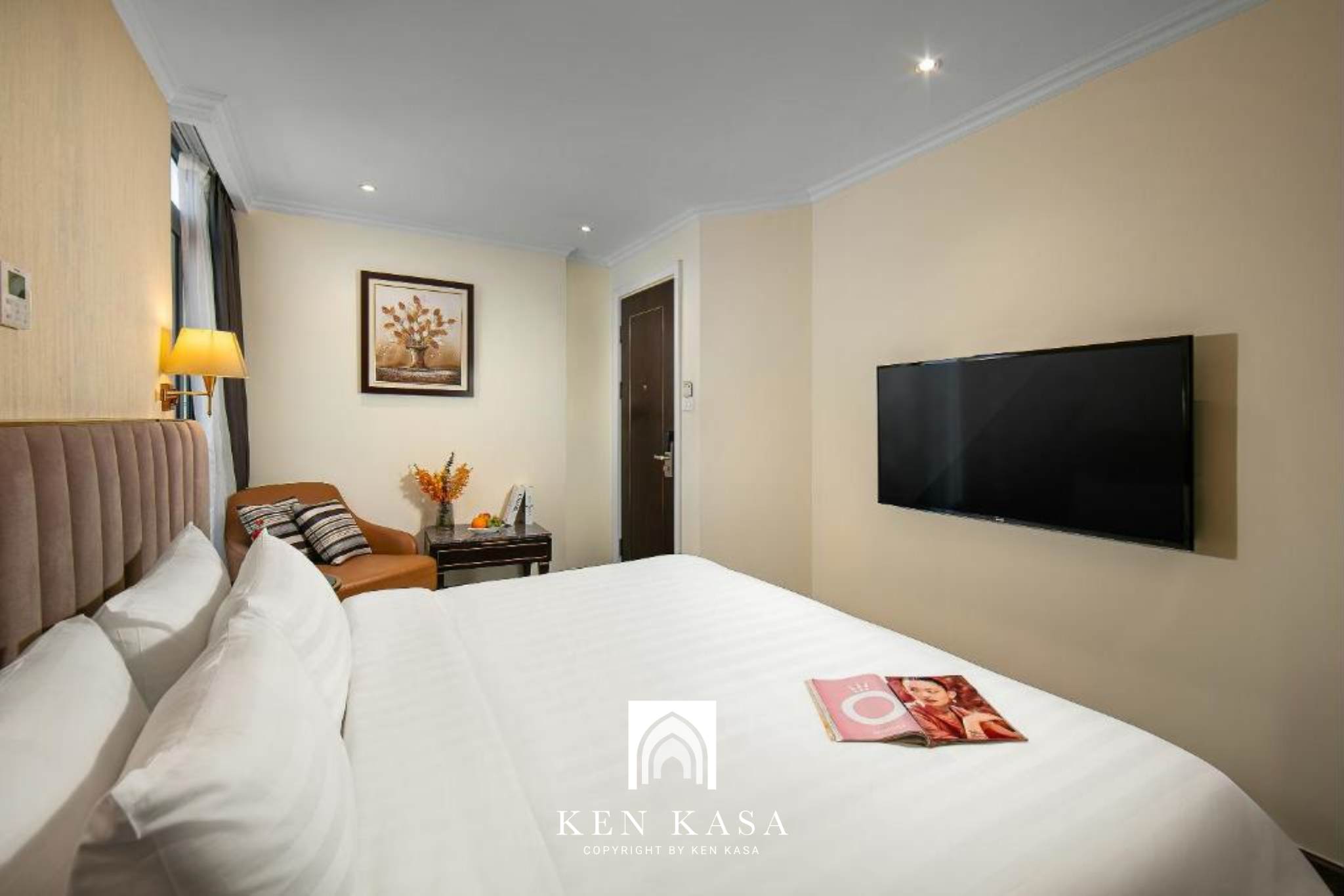 Phòng deluxe với giường đôi tại San Palace Hotel 